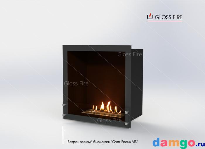 Встраиваемые биокамины Очаг Focus MS-арт. 010 ТМ Gloss Fire