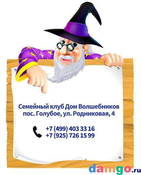 Семейный клуб Дом Волшебников , мини - сад для детей.