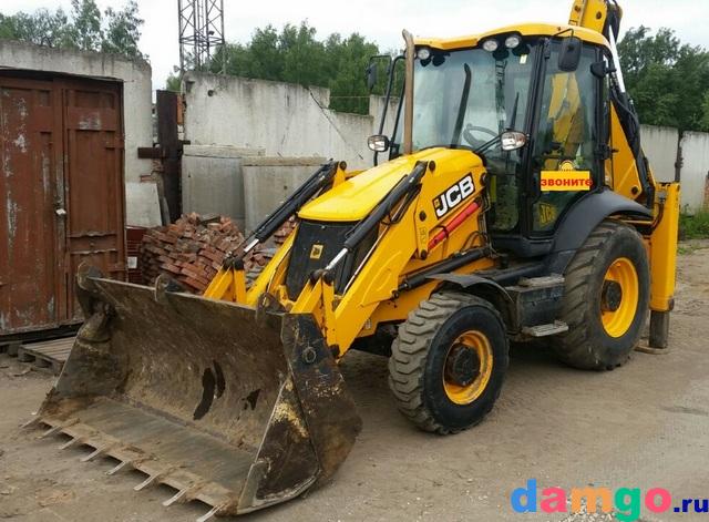 Аренда услуги трактора экскаватора-погрузчика JCB в ...